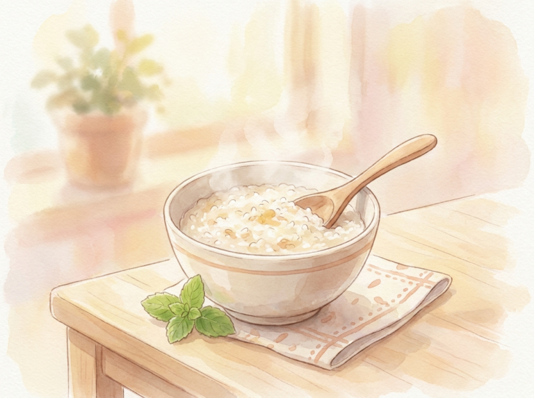 회복기 부드러운 음식(죽)